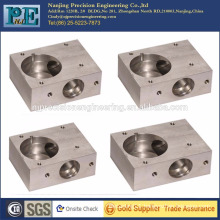 China factory custom cnc machined metal square components
